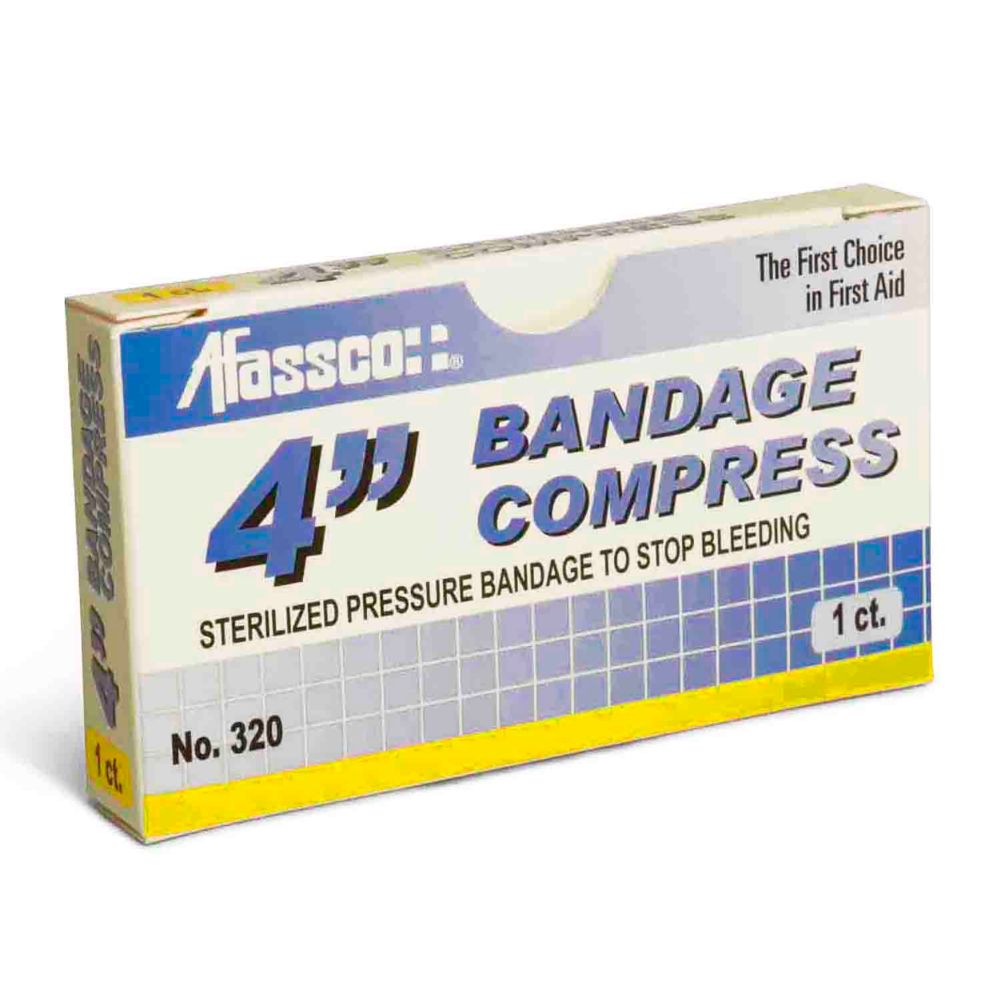 Afassco&reg; 4" Compress Bandage