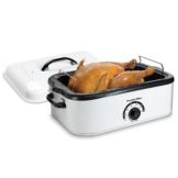 Proctor Silex White 18 Qt Roaster Oven
