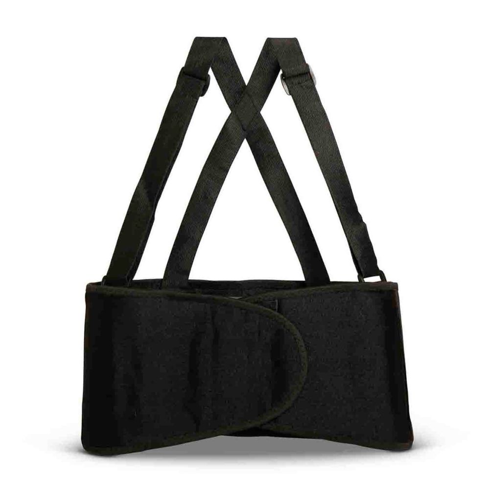 Afassco&reg; Medium Black Elastic Size 29-35 Back Belt