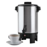 Regalware&reg; Polished Aluminum 12-30 Cup Percolator