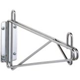 Metro&reg; Super Erecta&reg; Wall Mount 18" Chrome Shelf Support