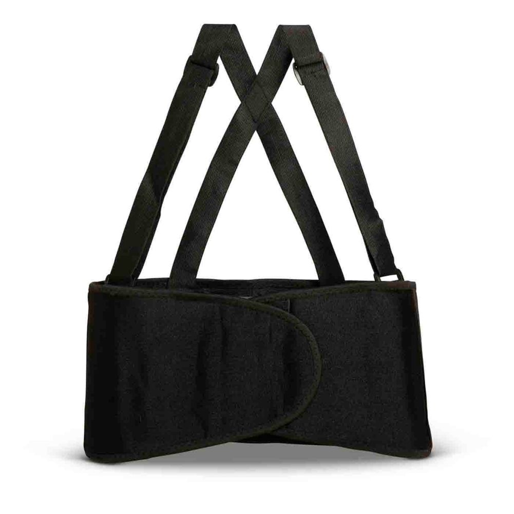 Afassco&reg; Small Black Elastic Size 24-30 Back Belt