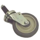 Expandable Stem 5" Swivel Caster w/o Brake for Chicken Rack