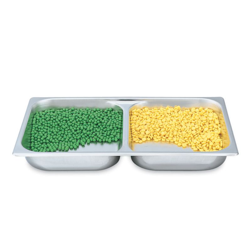 Vollrath S/S Full Size 6.8 Qt Divided Food Pan