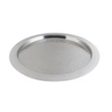 Bon Chef Hammered S/S Round 15" Tray
