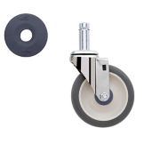 Metro Super Erecta Polyurethane Tread  5" D Swivel Stem Caster
