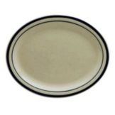Oneida Rego Blue Ridge Narrow Rim Oval Platter, 13-1/8"