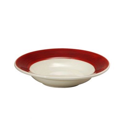 Oneida Rego Jubilee Raspberry Rolled Edge 11 oz Deep Rimmed Soup Bowl