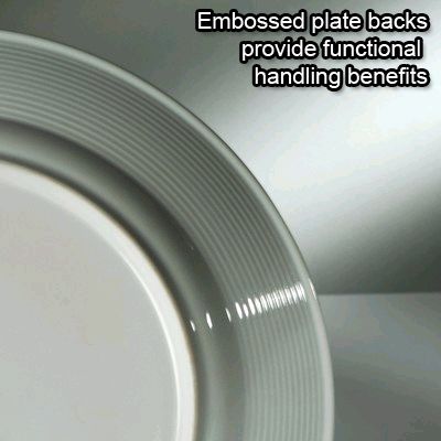 Oneida Sant' Andrea Queensbury Undecorated Plate, 8-3/8"