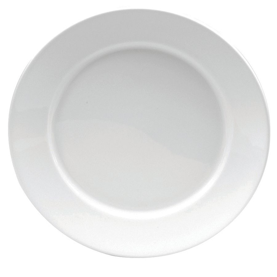 Oneida Sant' Andrea Queensbury Undecorated Plate, 10&frac14;"