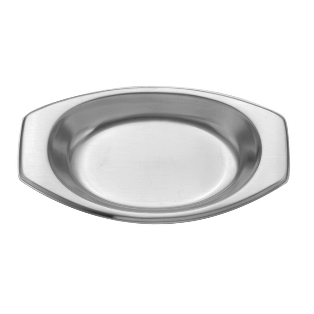 Post Road Oval S/S Roll Tray, 10-3/4" X 6-1/4"
