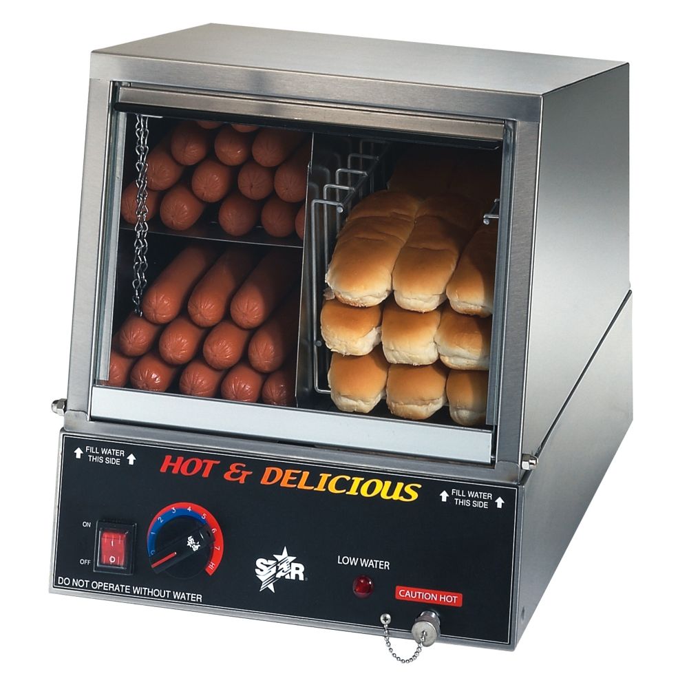 Star&reg; Manufacturing Hot Dog Steamer