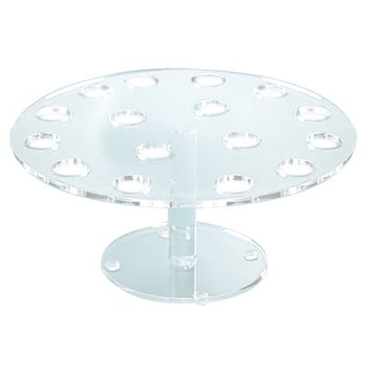 Cal-Mil&reg; Clear Acrylic Pedestal Cone Holder