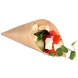 Gourmet Display&reg; Medium Disposable Wooden Cones