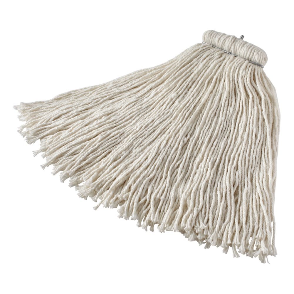 Rubbermaid Premium White Rayon Bolt-On 20 oz Cut-End Rayon Mop