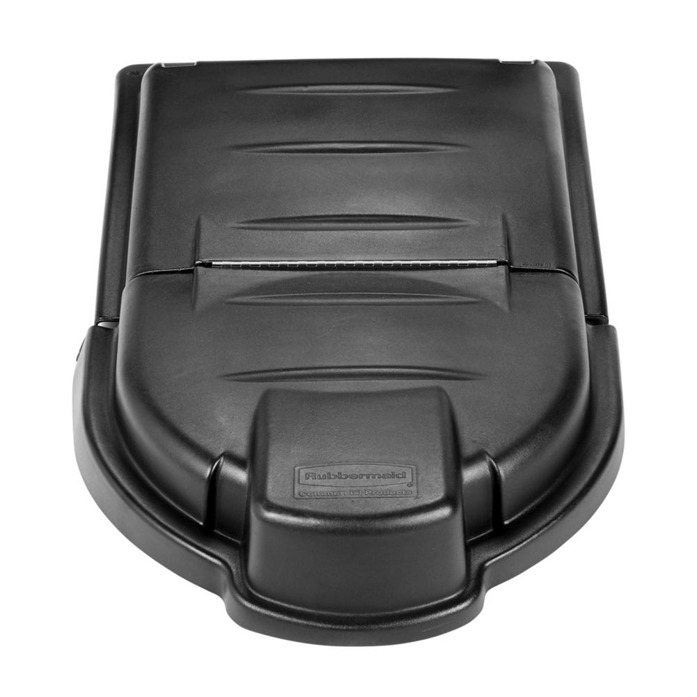 Rubbermaid Mega BRUTE&reg; Black Lid for Mobile Waste Collectors
