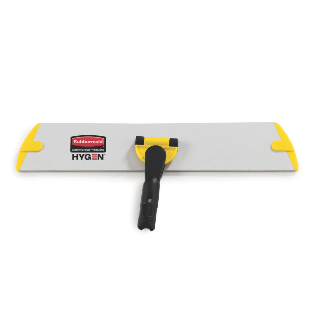 Rubbermaid HYGEN&trade; Yellow Quick-Connect 18" Wet / Dry Frame