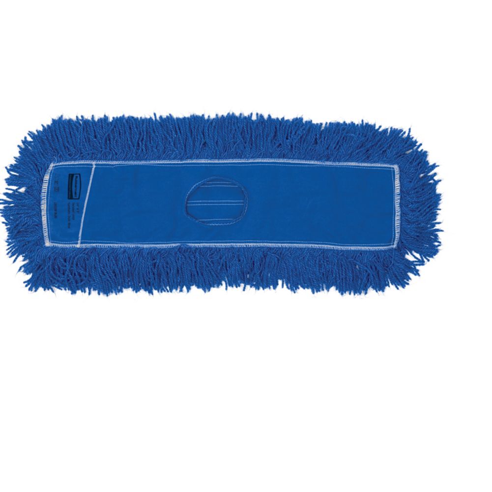 Rubbermaid Blue Twisted Loop Synthetic 24" Dust Mop