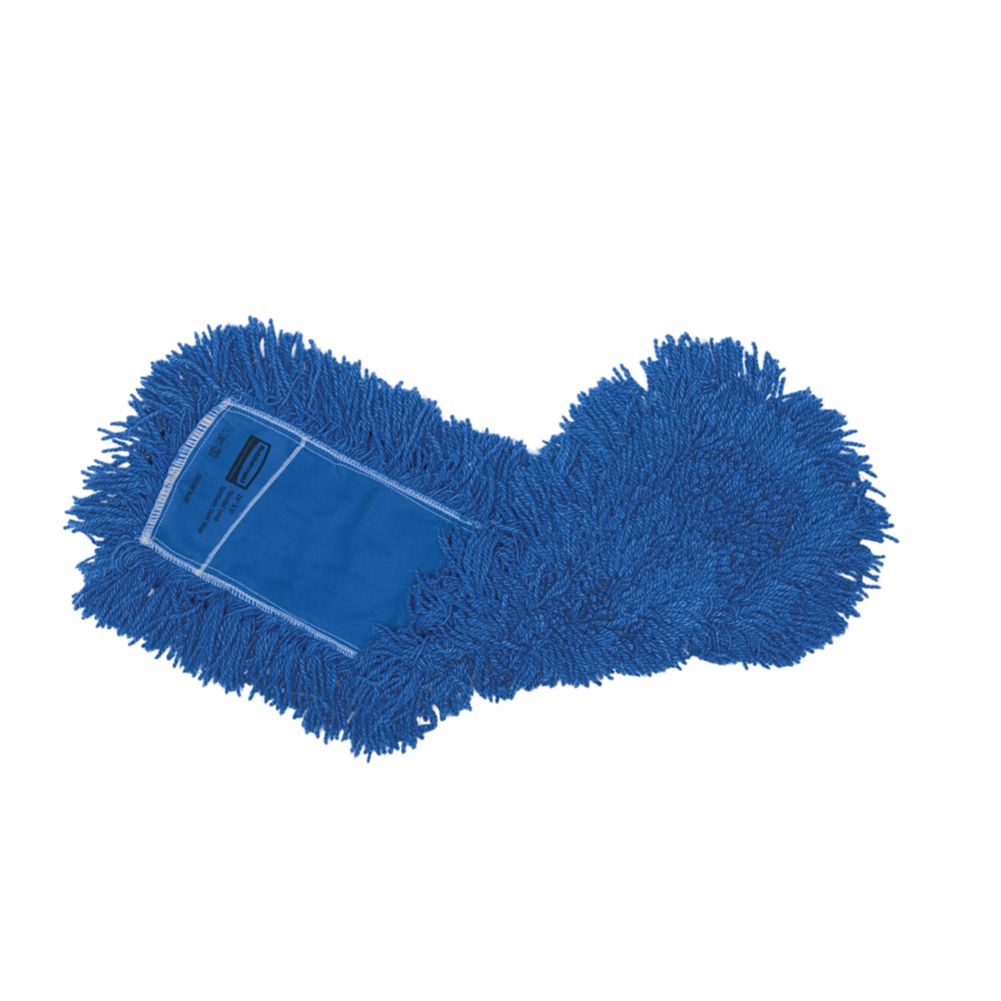 Rubbermaid Blue Twisted Loop Synthetic 24" Dust Mop