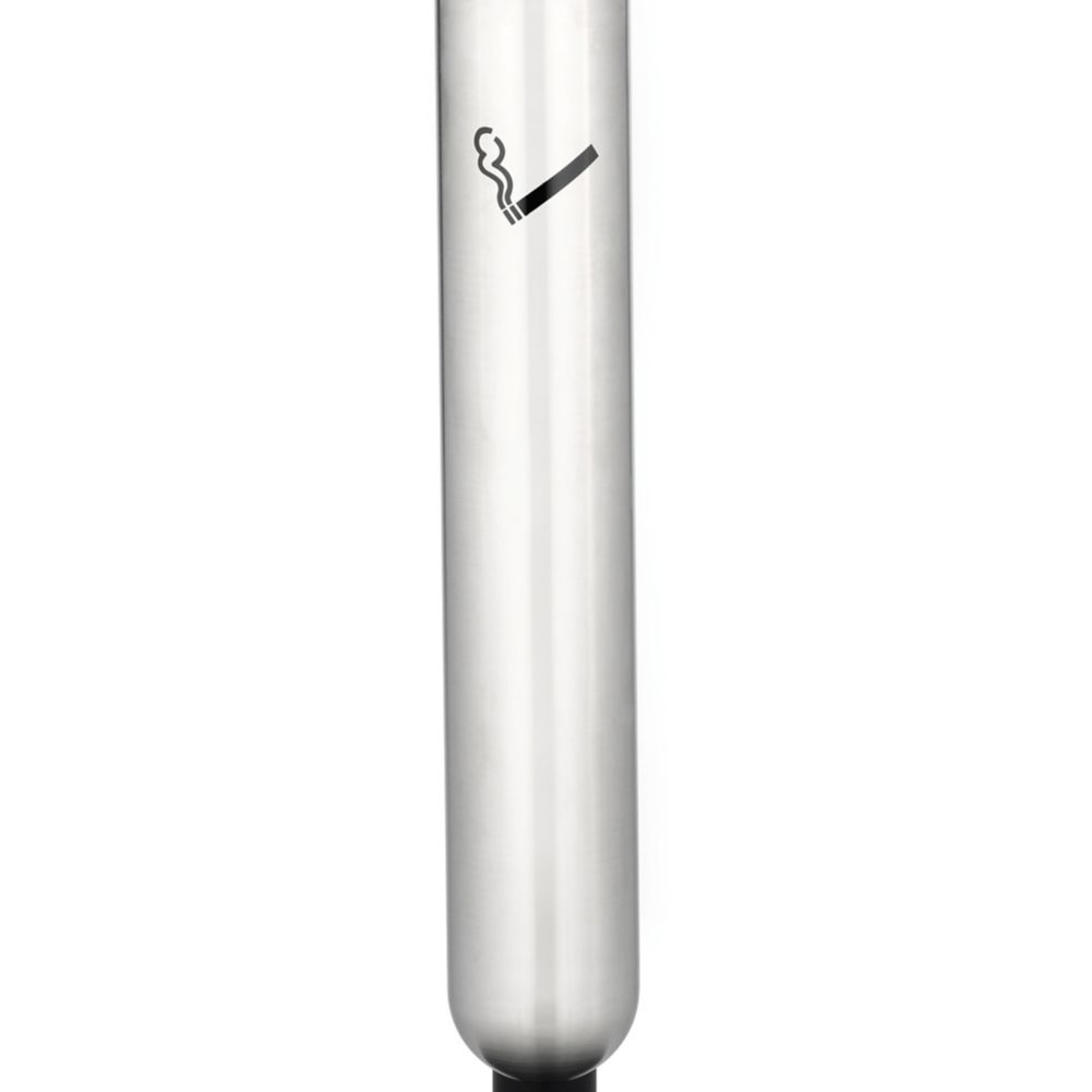 Rubbermaid Infinity&trade; S/S Base-Mount Smoking Receptacle