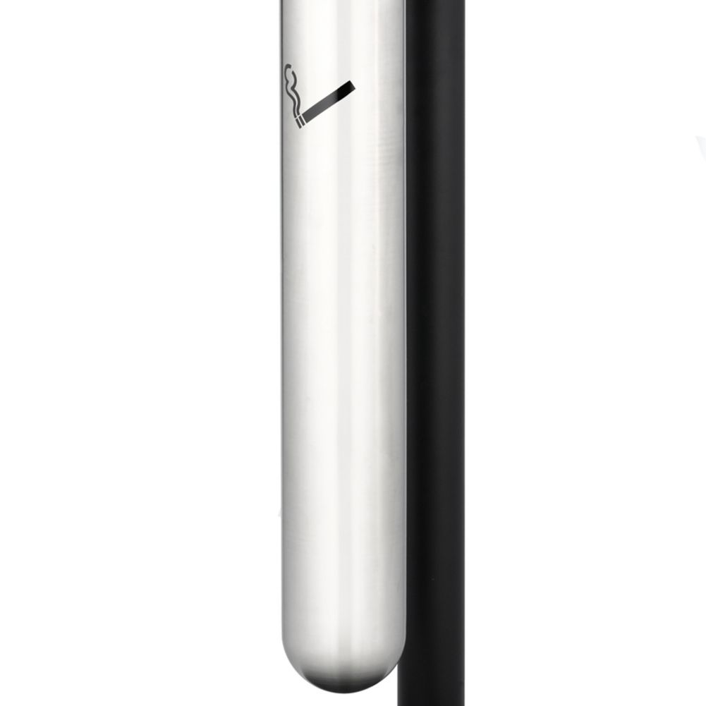 Rubbermaid Infinity&trade; S/S Base-Mount Smoking Receptacle