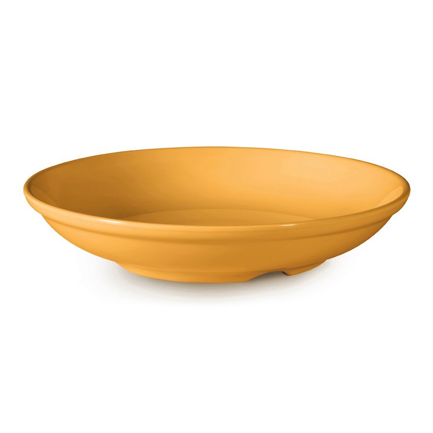 G.E.T. Diamond Mardi Gras&trade; Tropical Yellow 38 Oz. Salad Bowl