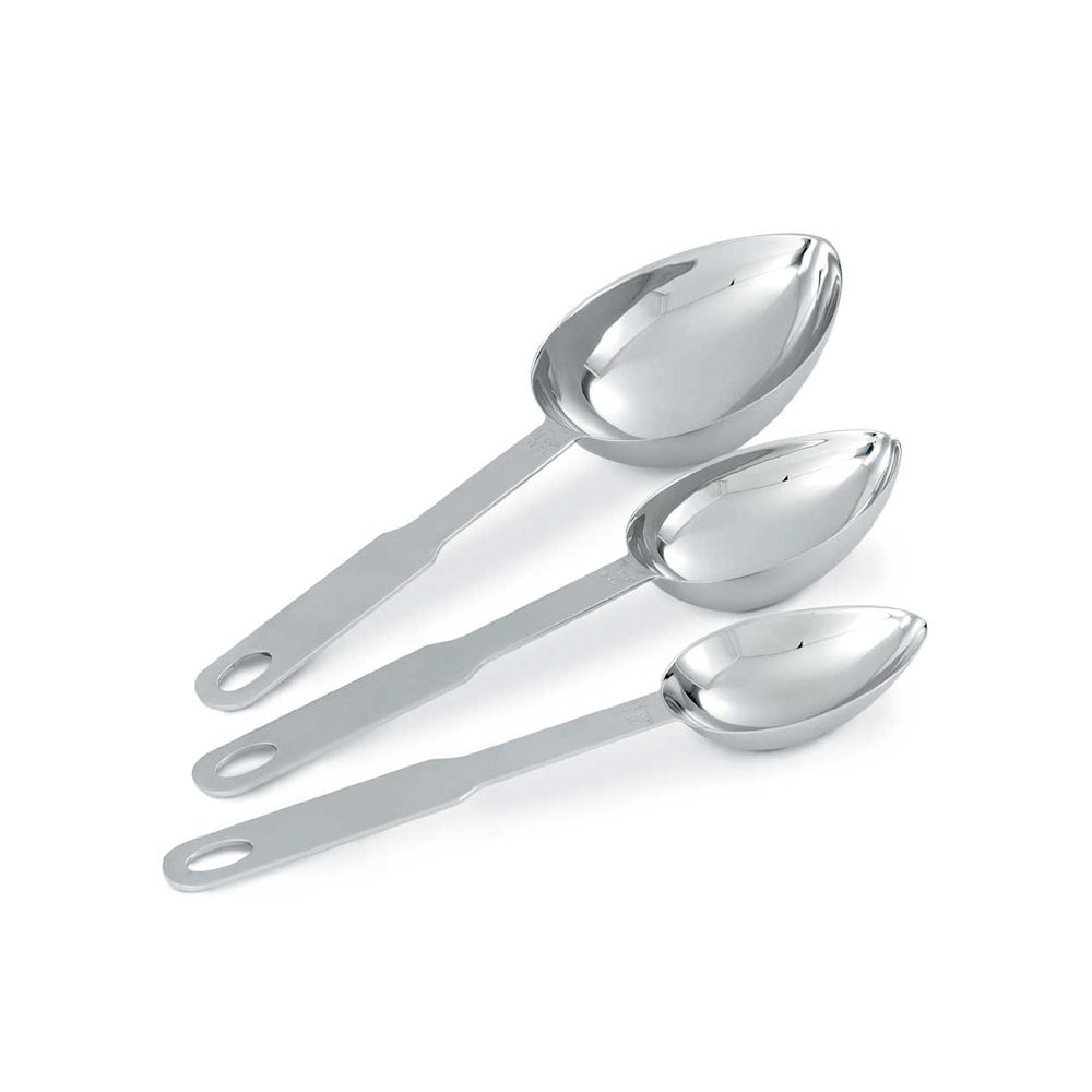 Vollrath 3-Piece Heavy Duty Oval S/S Measuring Scoop Set