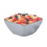 Vollrath&reg; S/S Beehive Style Square Double Wall 1.8 Qt Serving Bowl