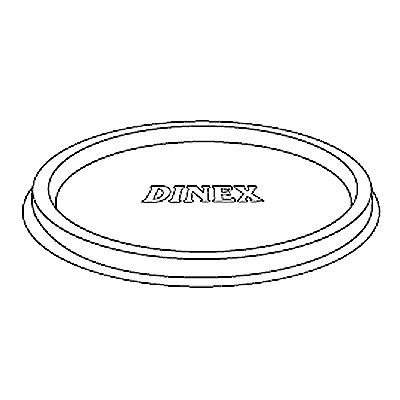 Dinex&reg; Classic&trade; Disposable Lid for Model DX1187 8 oz Bowl