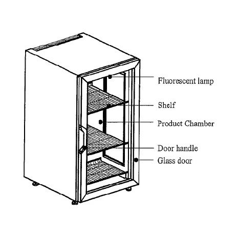 Beverage-Air Upper / Middle Large Shelf for CT96Y / 96GEY