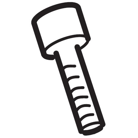Redco&reg; Repl. Stainless Hex Head Screw f/ InstaCut&trade; 3.5
