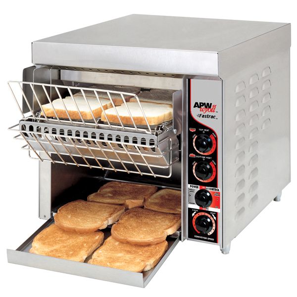 APW Wyott Fastrac 1000H Radiant Conveyor Toaster, 3", FT-1000H