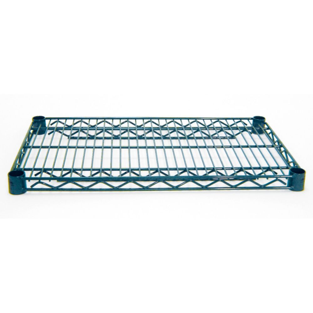 Advance Tabco 18" x 36" Green Epoxy Wire Shelving, EG-1836