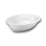 Hall&reg; China White 20 Oz. Oval Bowl