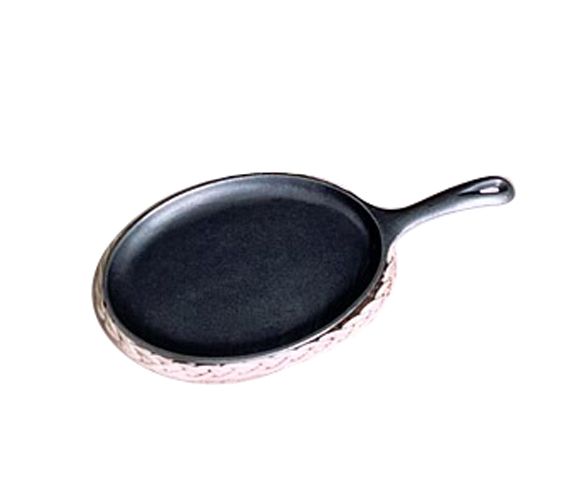 Excel International Cast Iron Oval 10" Serving Griddle
