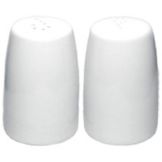 Itnl Tableware EuropeanWhite Salt & Pepper Shaker, 3&frac12;"