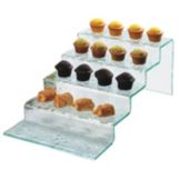 Cal-Mil&reg; Faux Glass 5 Stair Step Riser