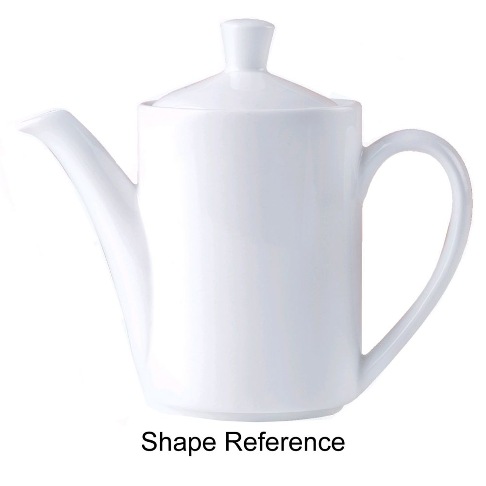 Steelite Distinction No. 7 Vogue White 21 Oz Coffee Pot