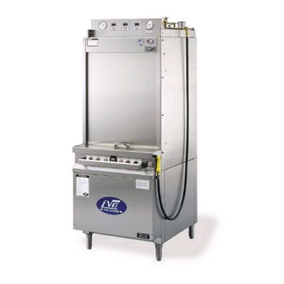 Jackson FL-10 Front Load Rack Type Gas Tank Heat Pot & Pan Washer
