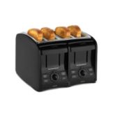 Hamilton Beach SmartToast&reg; 4 Slice Toaster, Black