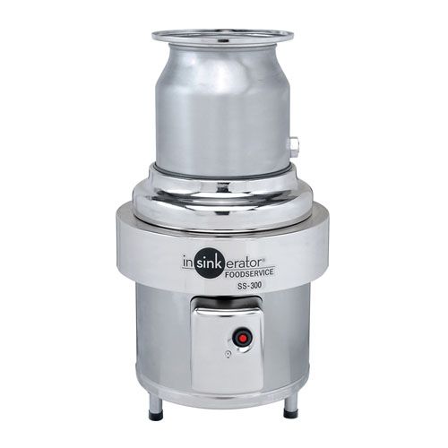 InSinkErator SS300, 3HP, 208-230 / 480V, 3PH Food Waste Disposer
