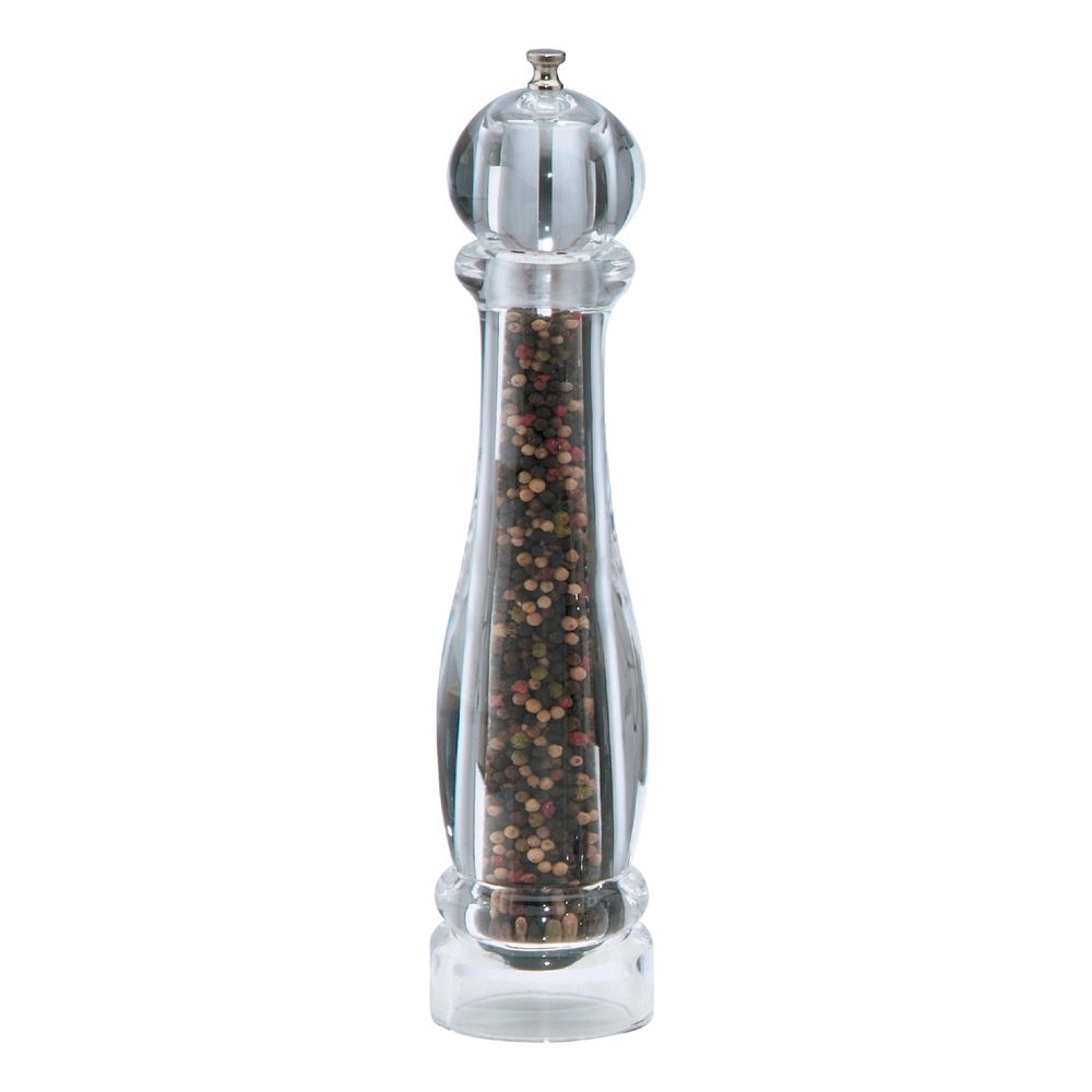 Chef Specialties Clear Acrylic 12" Ultima Pepper Mill
