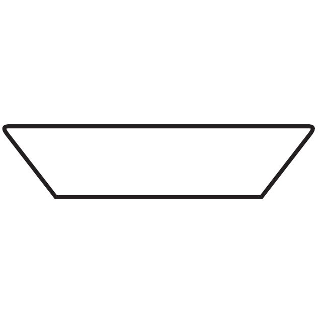 Homer Laughlin China Undecorated Durathin 4.5 oz Fruit Dish