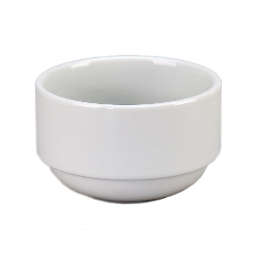 Vertex&reg; Ventana Collection White 9 Oz. Stackable Bouillon Bowl