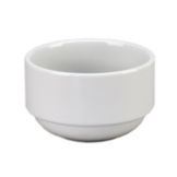 Vertex&reg; Ventana Collection White 9 Oz. Stackable Bouillon Bowl