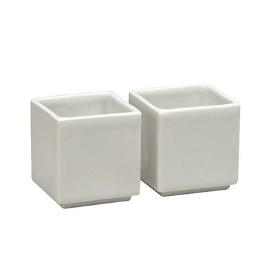 Oneida Schonwald Unlimited Undecorated Tall Square Dish