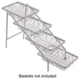 Dover Metals Nickel 4-Tier Amenity Stand