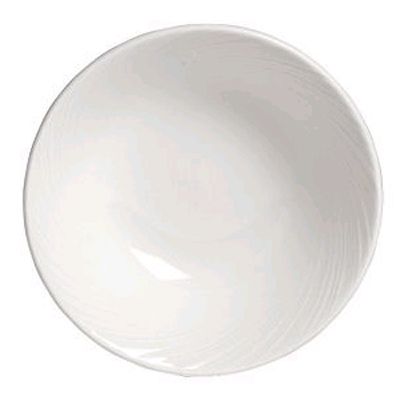 Steelite Distinction Spyro White 16 Oz. Oatmeal Bowl