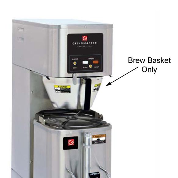 Grindmaster&reg; S/S Brew Basket for Satellite Shuttle&reg;