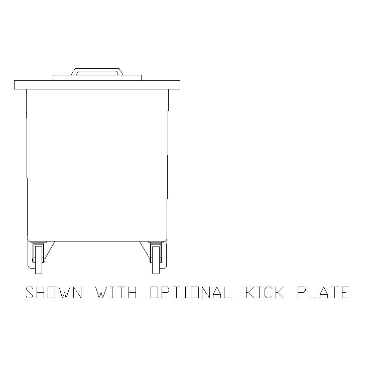 Ranserve Fg Milk Cooler, 72"L,